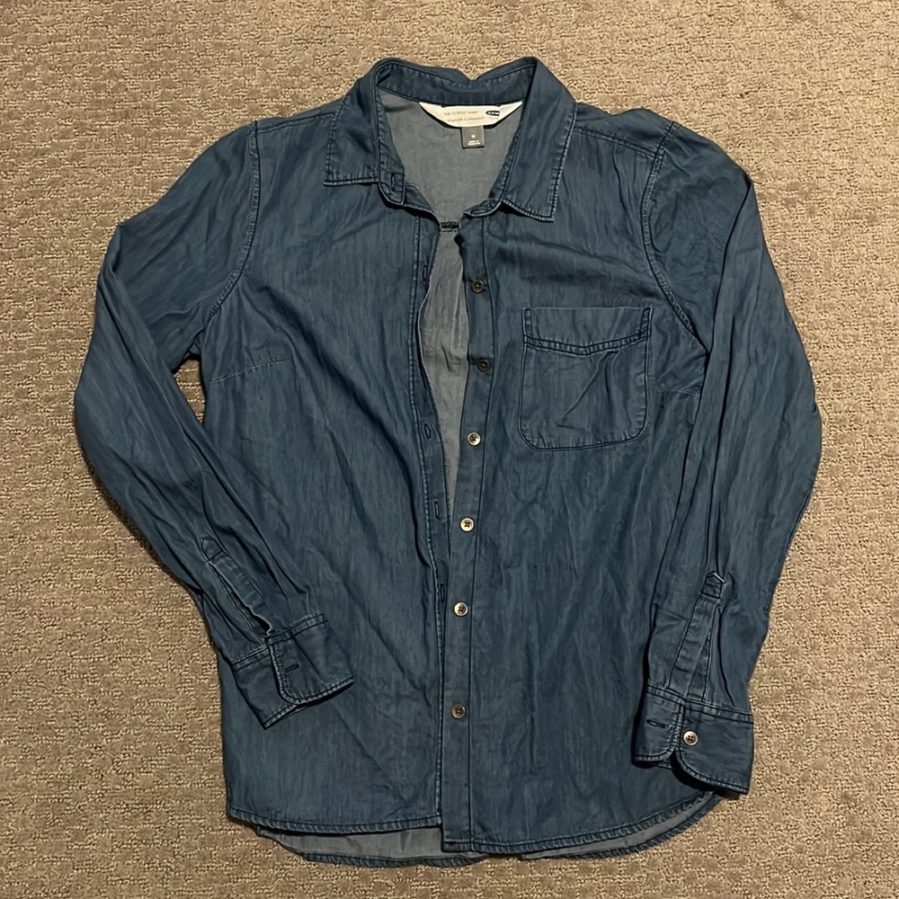 Chambray Button Down Shirt